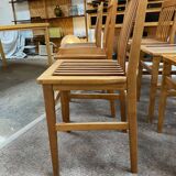 Set of 6 “Milano” model chairs by Aldo Rossi, Molteni edition.