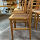 Set of 6 “Milano” model chairs by Aldo Rossi, Molteni edition.