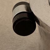 Luc Lanel silver metal and rosewood sugar for Christofle art deco