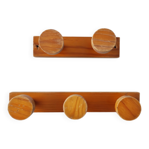 Paire de patères vintage - esprit