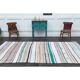 1970s Turkish Hand-Knotted Wool Kilim White Kilim Runner Rug 185x323