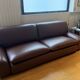 set of 2 leather sofas