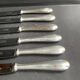 6 table knives – Silver plated – Frionnet François et Cie