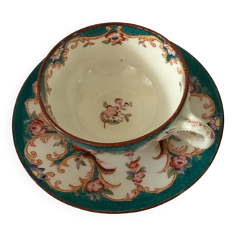 Sarreguemines tea cup