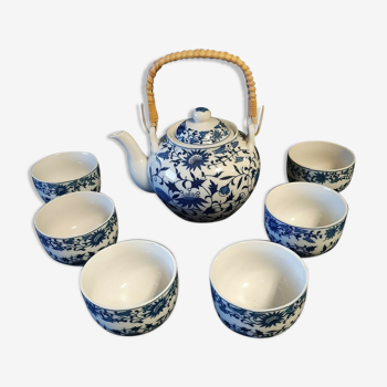 Chinese porcelain tea service 6 people