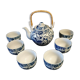 Chinese porcelain tea service 6 people