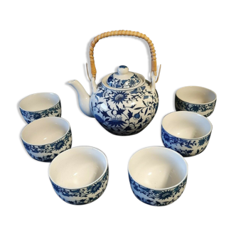 Chinese porcelain tea service 6 people