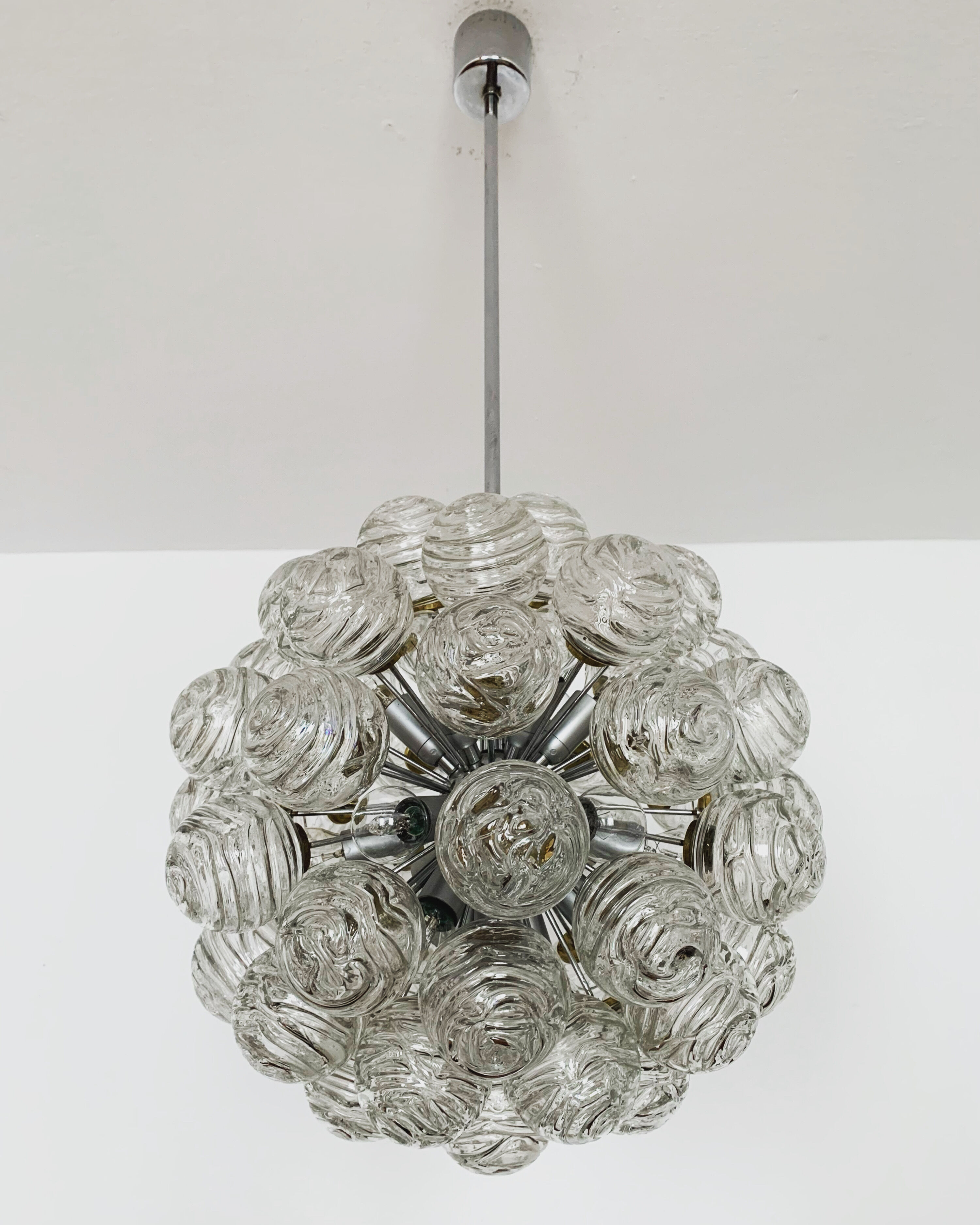 Bubble Glass Chandelier by Doria
