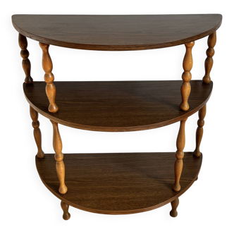 Half-moon side table