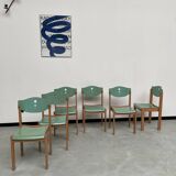 6 community chairs from the 80s
