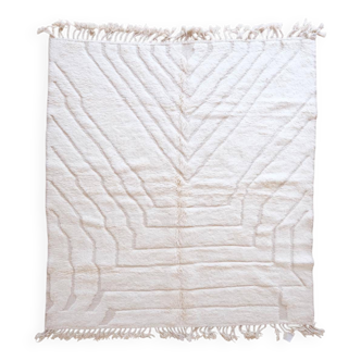 Tapis Beni Ourain Géometrique - 247 x 212 cm