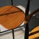 Set of 4 'Thema' chairs in pine by Yngve Ekström, Swedese, Modern Swedish, 1954