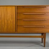 Mid-Century Type 214 Sideboard in Teak by Heinrich Riestenpatt for RT Möbel