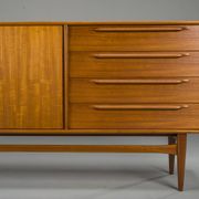 Mid-Century Type 214 Sideboard in Teak by Heinrich Riestenpatt for RT Möbel