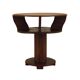 Oak coffee table, Italian design, 1960s, production: Italy