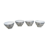 Set of 4 bowls Niderviller Gervais