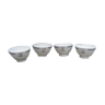 Set of 4 bowls Niderviller Gervais
