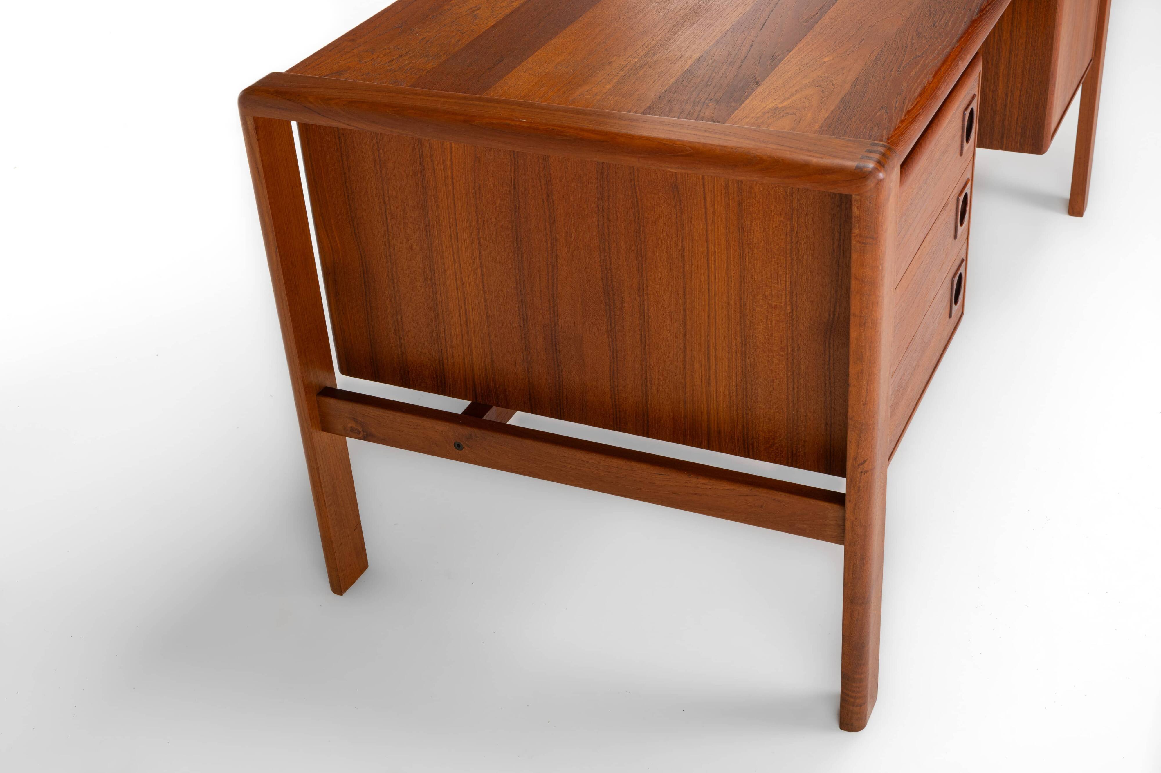Bureau danois vintage attribué à HP Hansen, Danemark, années 1960