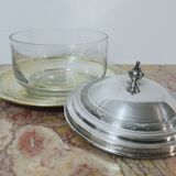 Silver and vermeiled metal candy