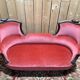 Sofa / Confidant – Louis-Philippe style, Napoleonic III era – Mahogany m