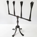 Vintage brutalist candlestick 1970