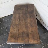 Old solid oak coffee table
