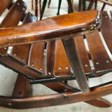 Pair of vintage Triconfort "relax" armchairs