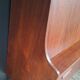 Secrétaire danois Gunnar Nielsen, enfilade scandinave, bureau vintage