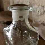 Glass spirits decanter