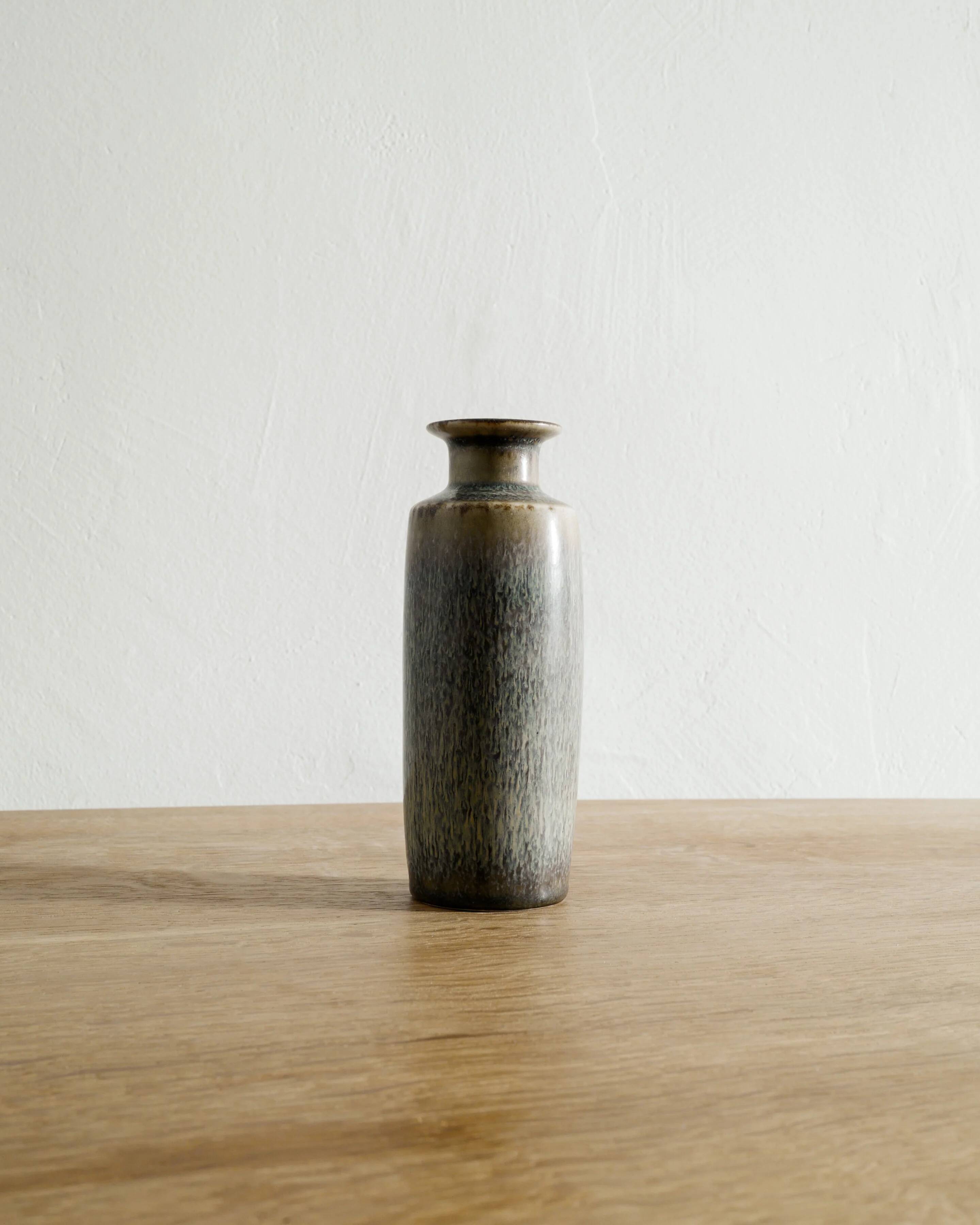 Vintage Swedish Mid Century Ceramic Vase by Carl-Harry Stålhane, 1950s