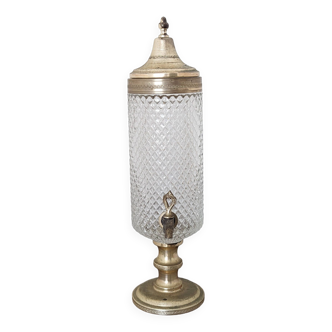Crystal liqueur/absinthe fountain