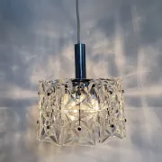 Mid-century design Kinkeldey hanging lamp, 1970s