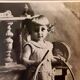 Young girl with a hoop