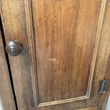 Rustic oak bedside table 1900