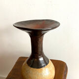 Large brutalist ceramic vase