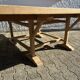 Solid oak farmhouse table