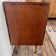 Meuble bar vintage en teck 1960