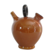 Chevrette en faience émaillée
