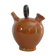 Chevrette en faience émaillée