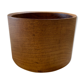 Solid teak salad bowl