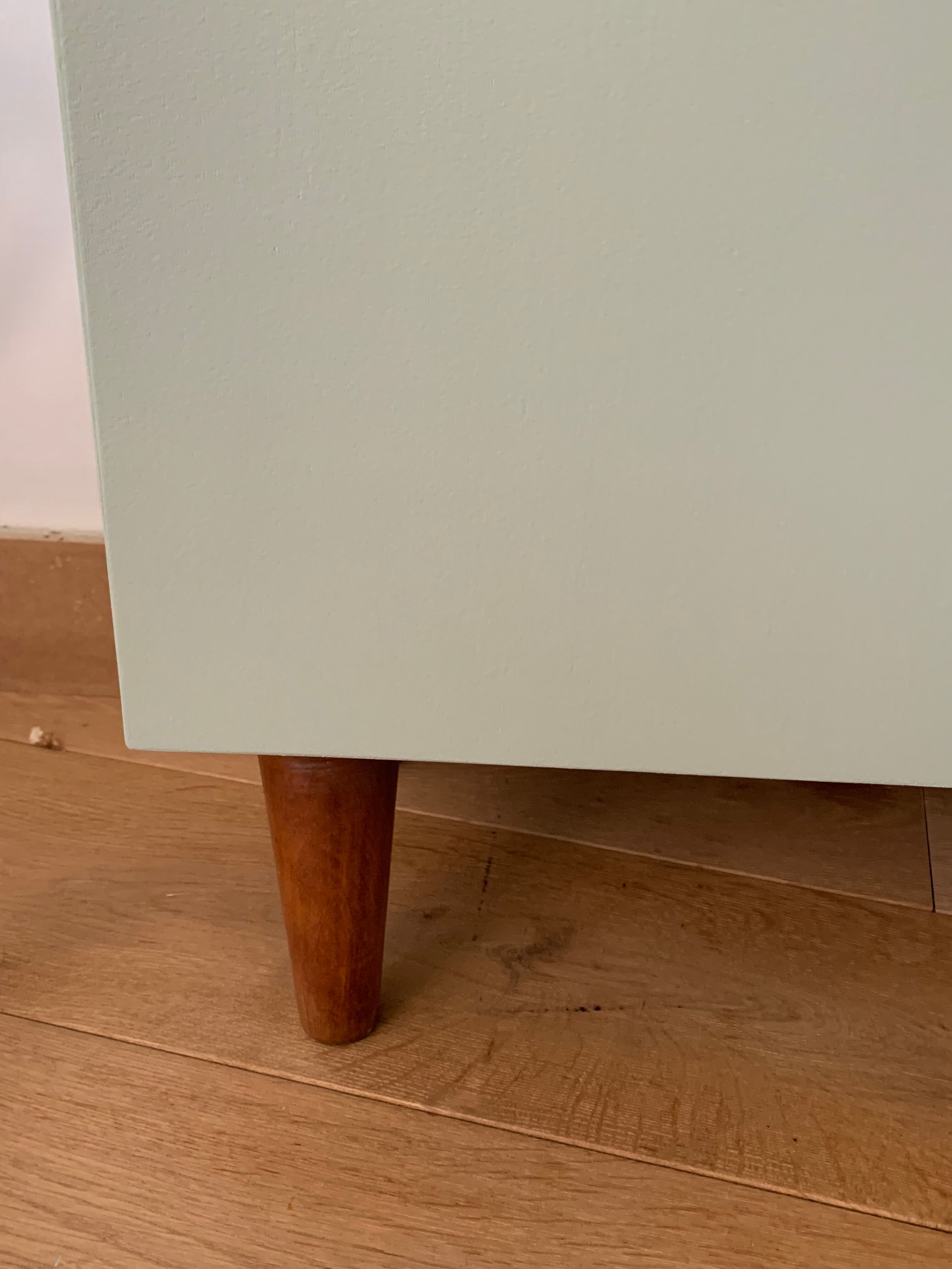 Almond green cabinet