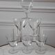 Lot of 6 50s crystal glasses