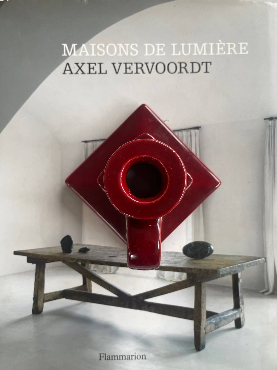 Art Bordeaux Ceramic Candle Holder