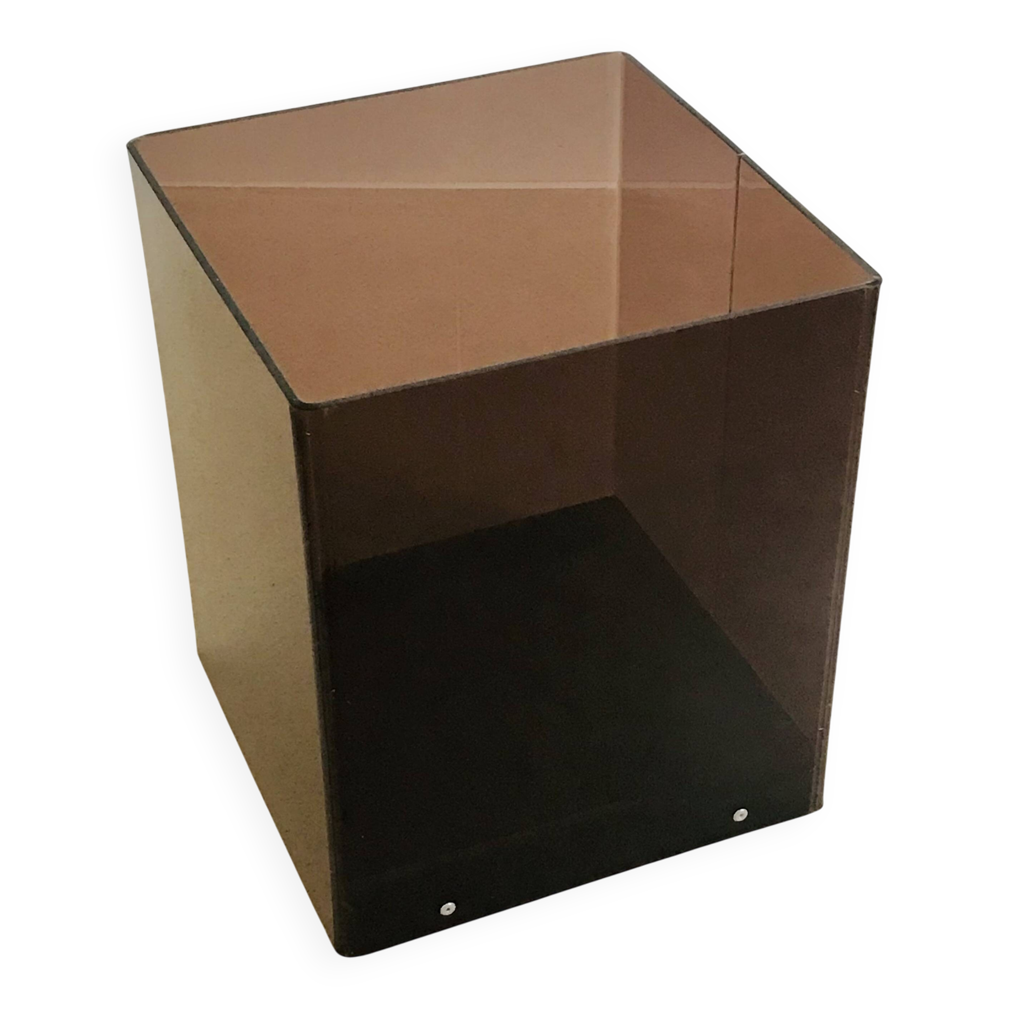 Altuglas wastepaper basket by Michel Dumas, France, 1970s
