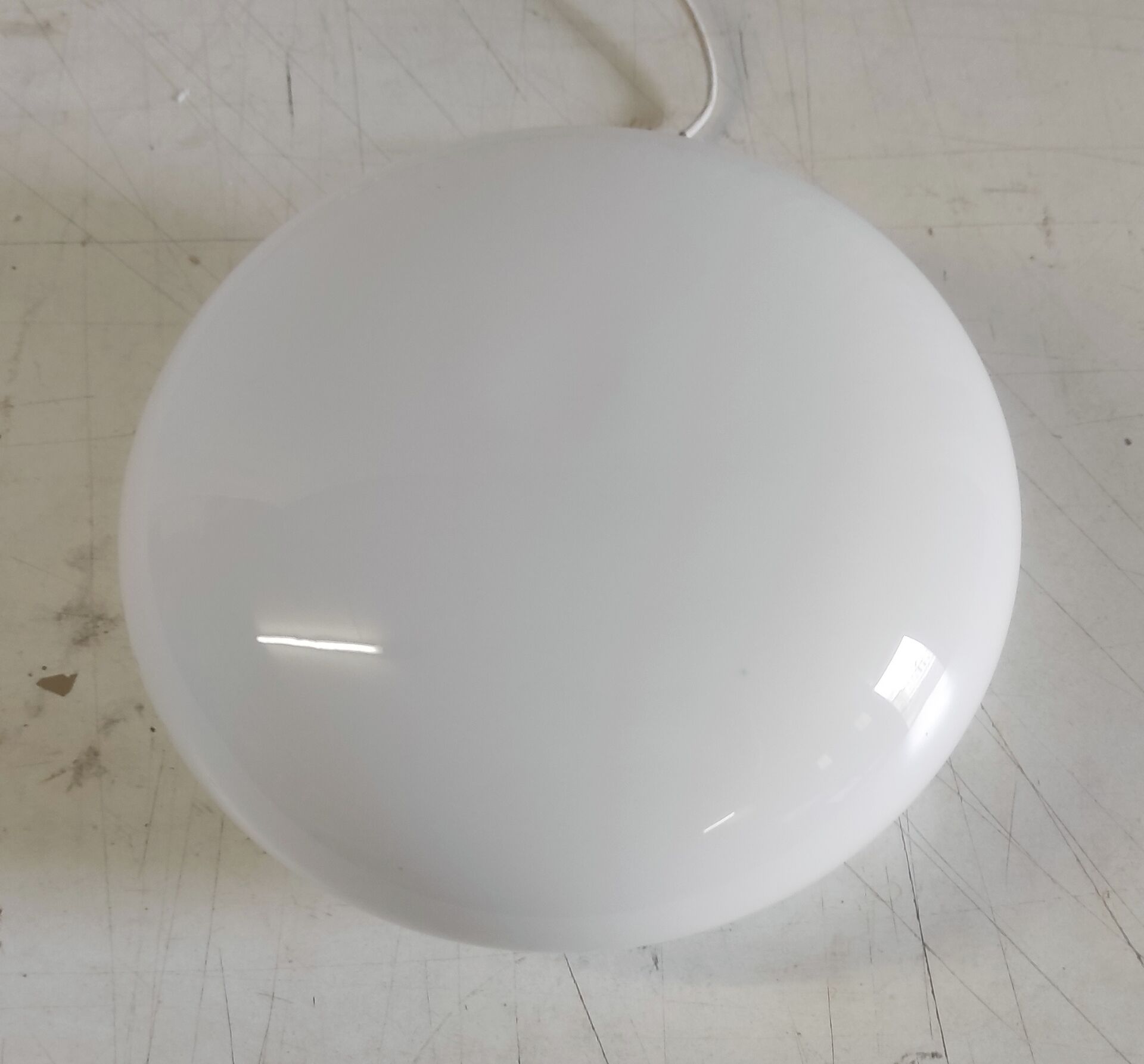 Ceiling light or opaline globe wall light - mid 20th century.