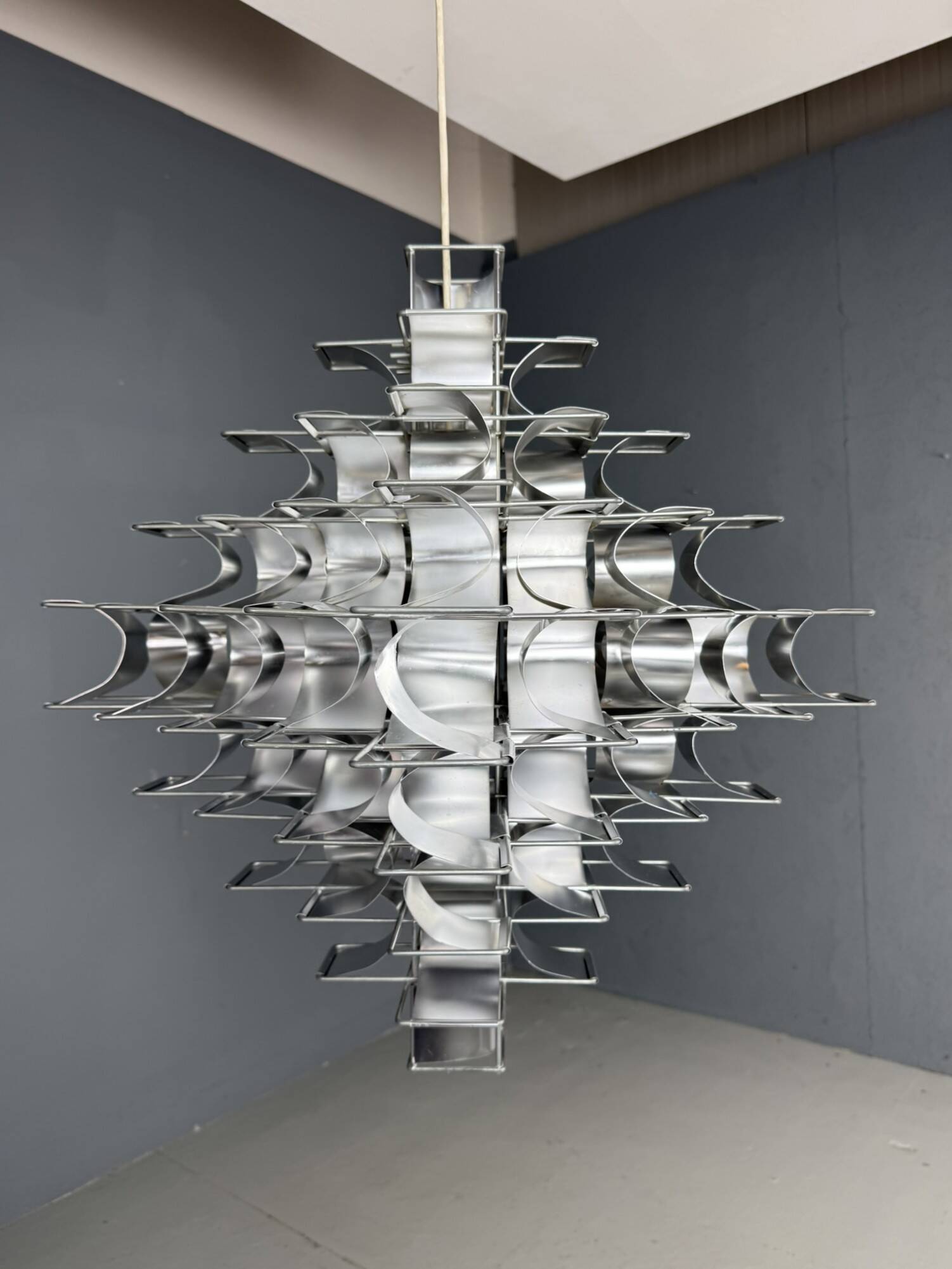 Huge Max Sauze Cassiopé Pendant Lamp 1969, France