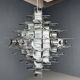 Huge Max Sauze Cassiopé Pendant Lamp 1969, France