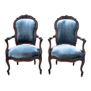 Une paire de fauteuils - 1900