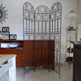 Wrought iron screen orientalist style