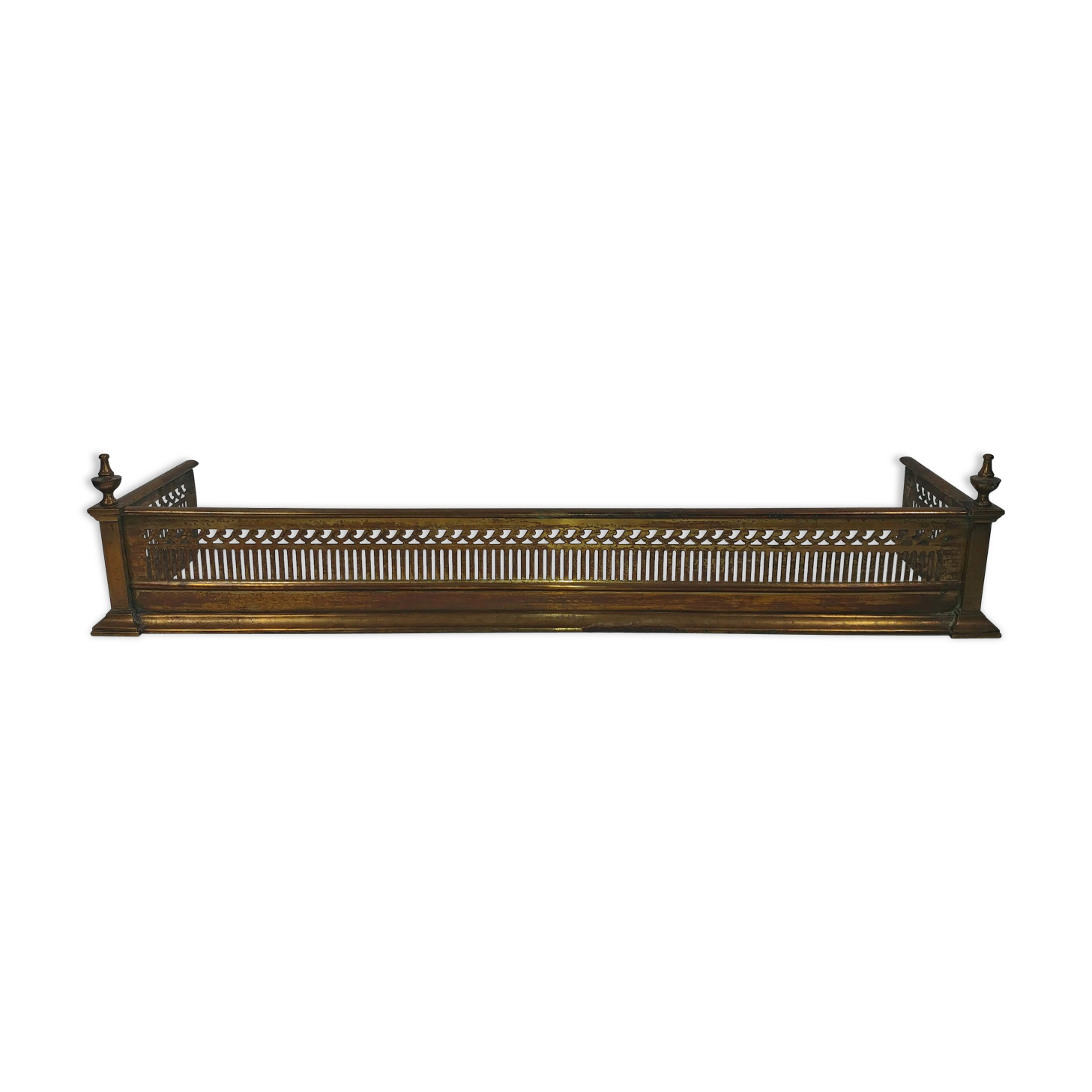 Foyer bar for gilded bronze fireplace, Empire era. 19th century.